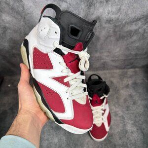 Size 9.5 | Jordan 6 Carmine No Box | Pre-Owned
